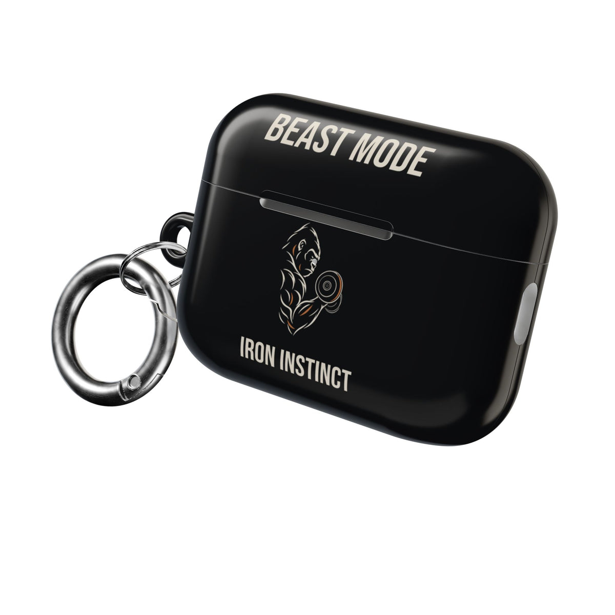 Beast Mode - Iron Instinct - Black - AirPods Case