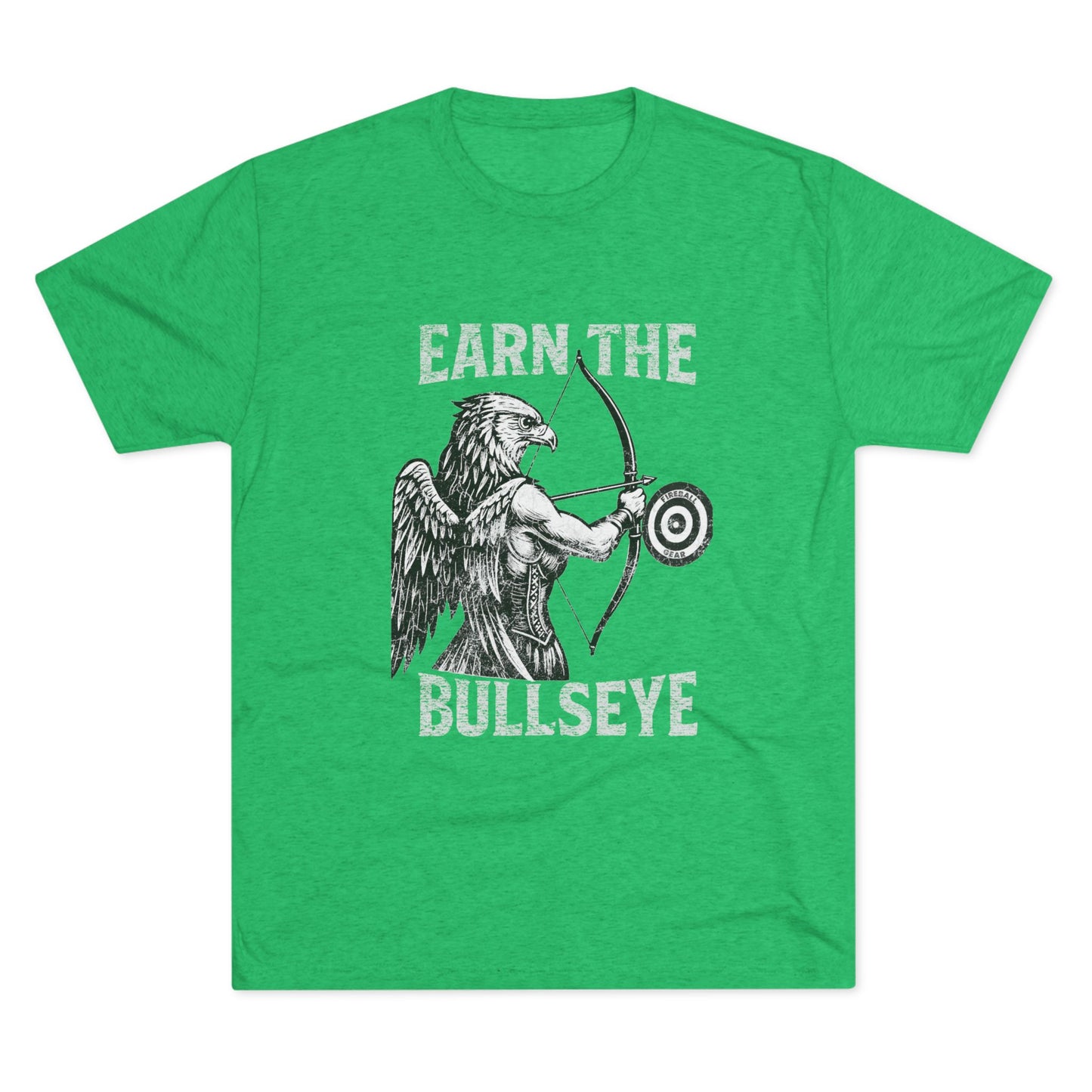 Serie Modo Bestia - Consigue el objetivo - Camiseta unisex de mezcla triple