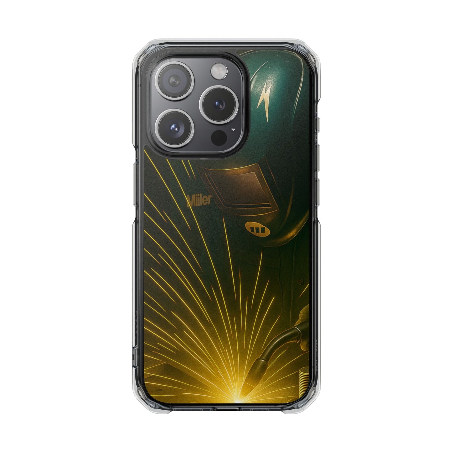 Miller Welder – Magnetische, transparente iPhone-Hüllen