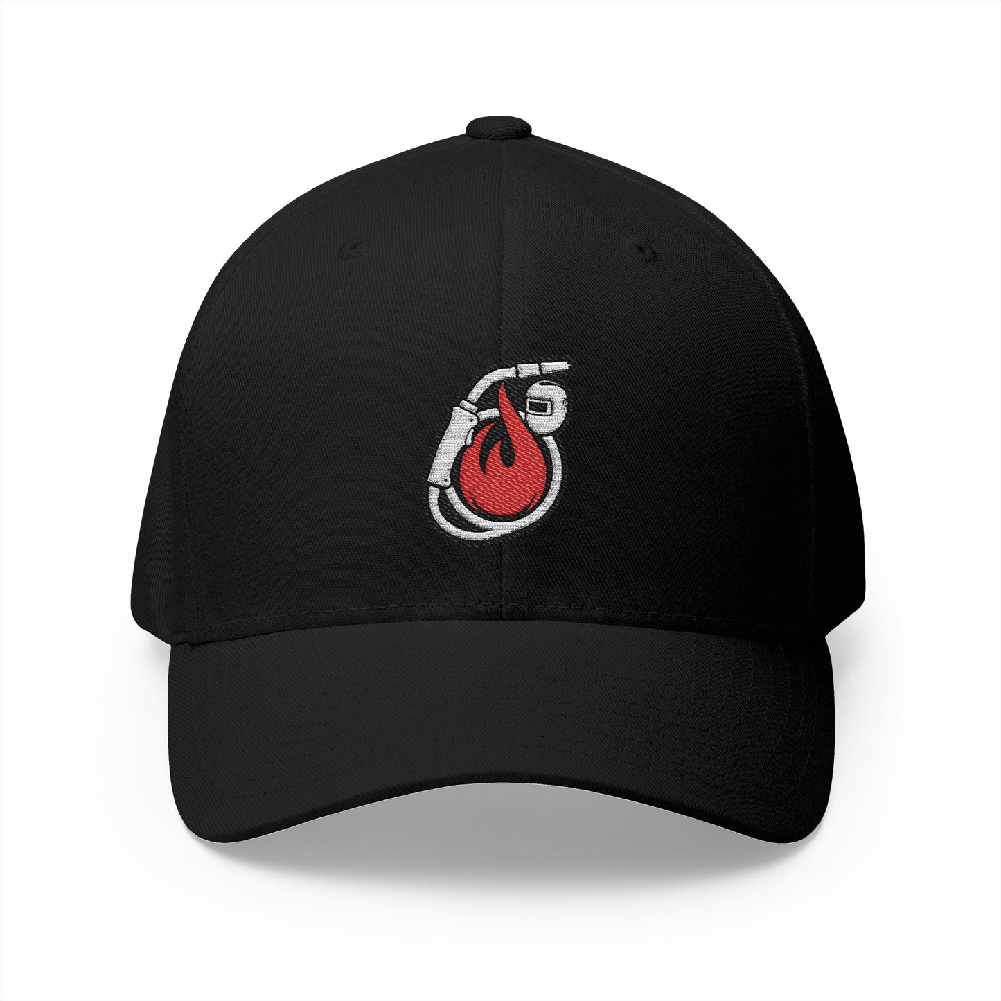 Fireball Fabrication - Brand Logo - No Text - Flexfit Cap