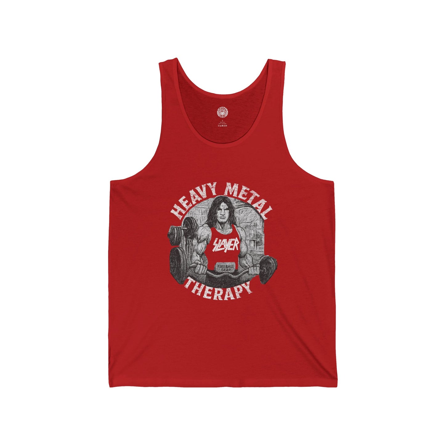 Heavy Metal Therapy - Fitness Jersey Tank Top