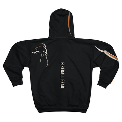 Beast Mode - Iron Instinct - Black - Unisex Zip Hoodie