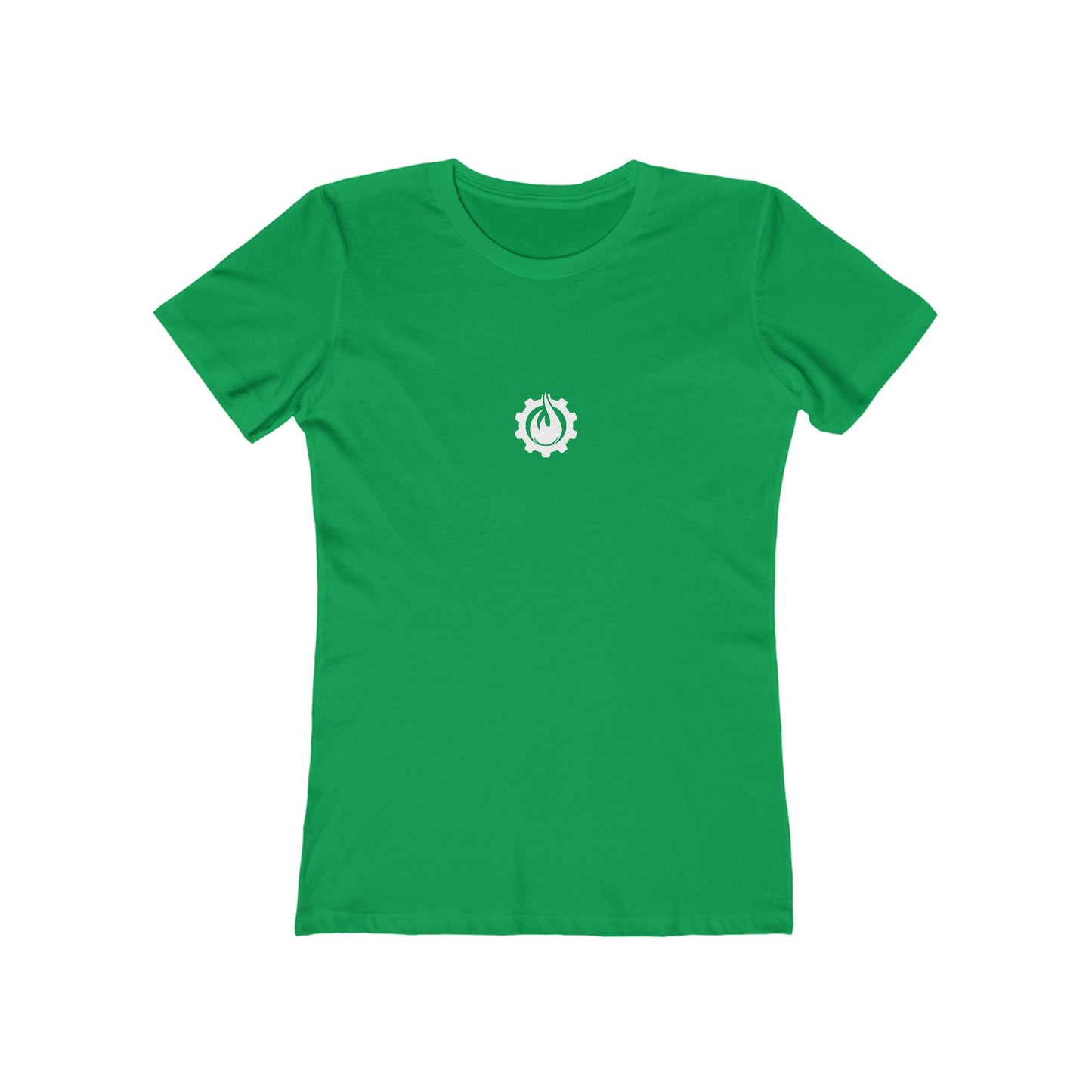 Fireball Gear - Flame &amp; Gear - Weiß - Damen Slim Fit T-Shirt