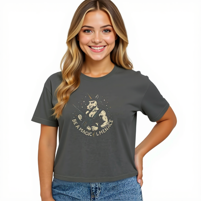 Be a Magical Menace - Women’s Boxy - Humor T-shirt