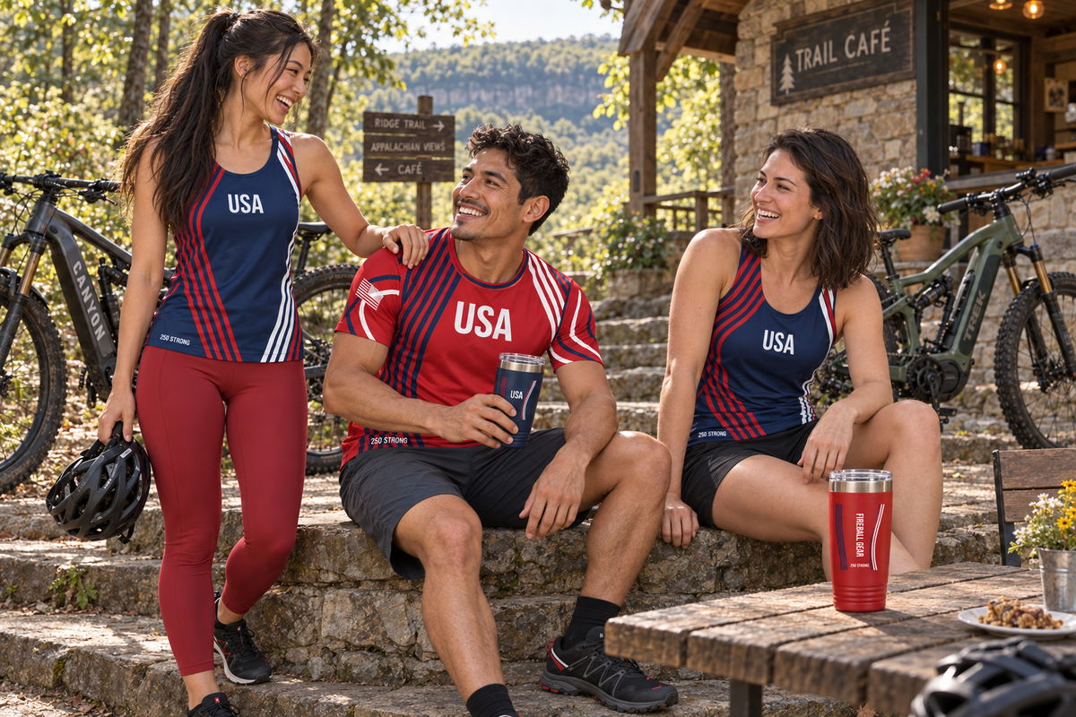 250 Strong - Red - Unisex Cycling Jersey