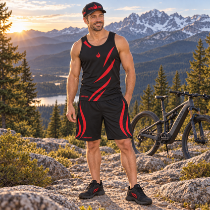 Flames Edge - Black - Unisex Tank Top
