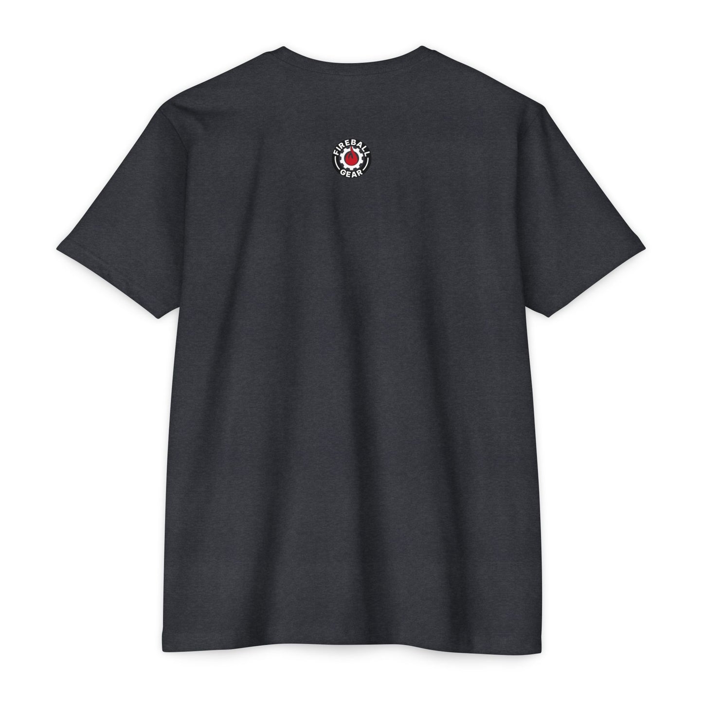 Camiseta unisex Fireball 3D - Outlined