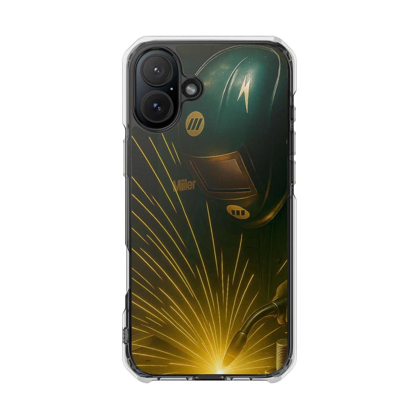 Miller Welder – Magnetische, transparente iPhone-Hüllen