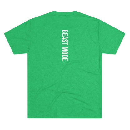 Serie Modo Bestia - Consigue el objetivo - Camiseta unisex de mezcla triple