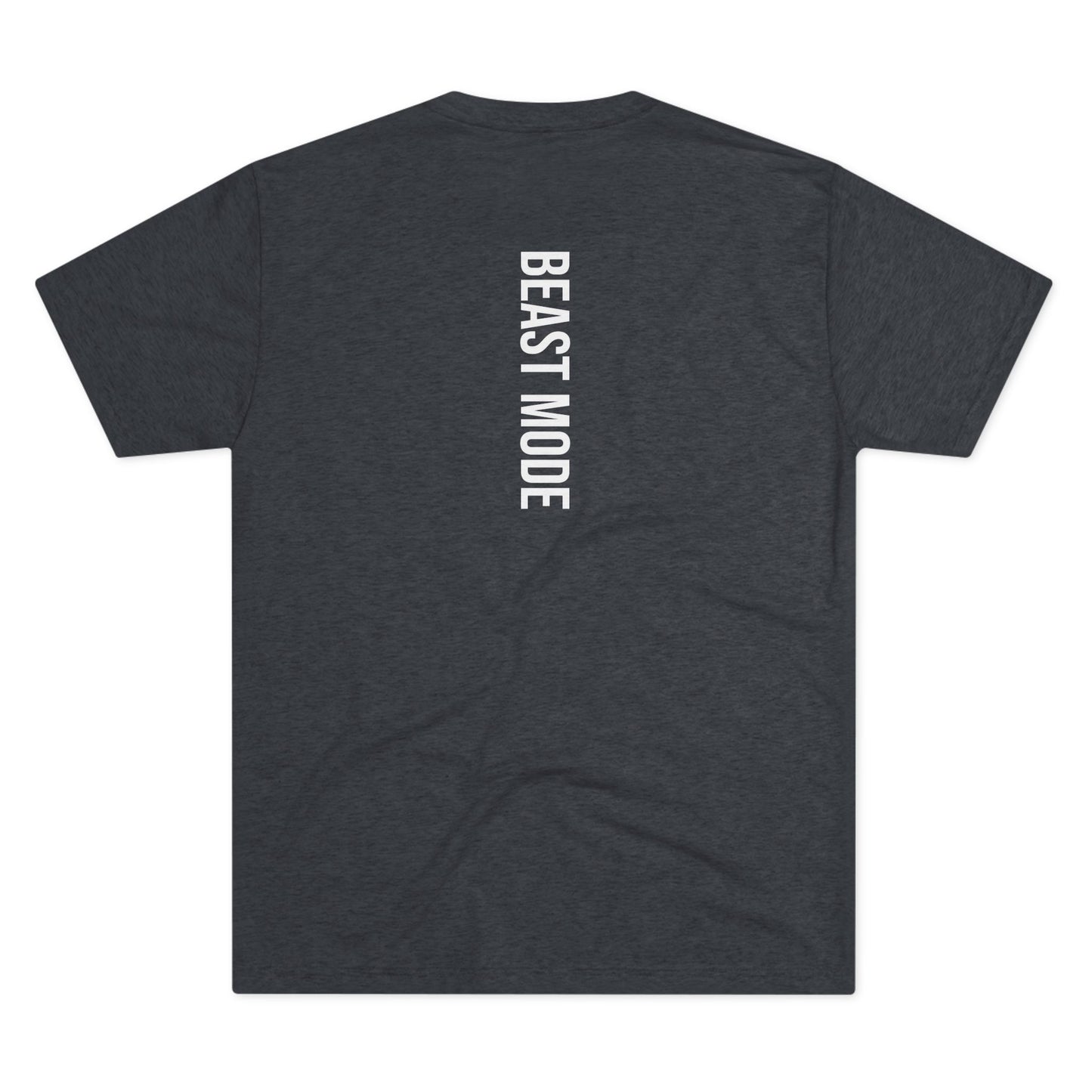 Serie Beast Mode - Entrena a toda velocidad - Camiseta unisex de mezcla triple