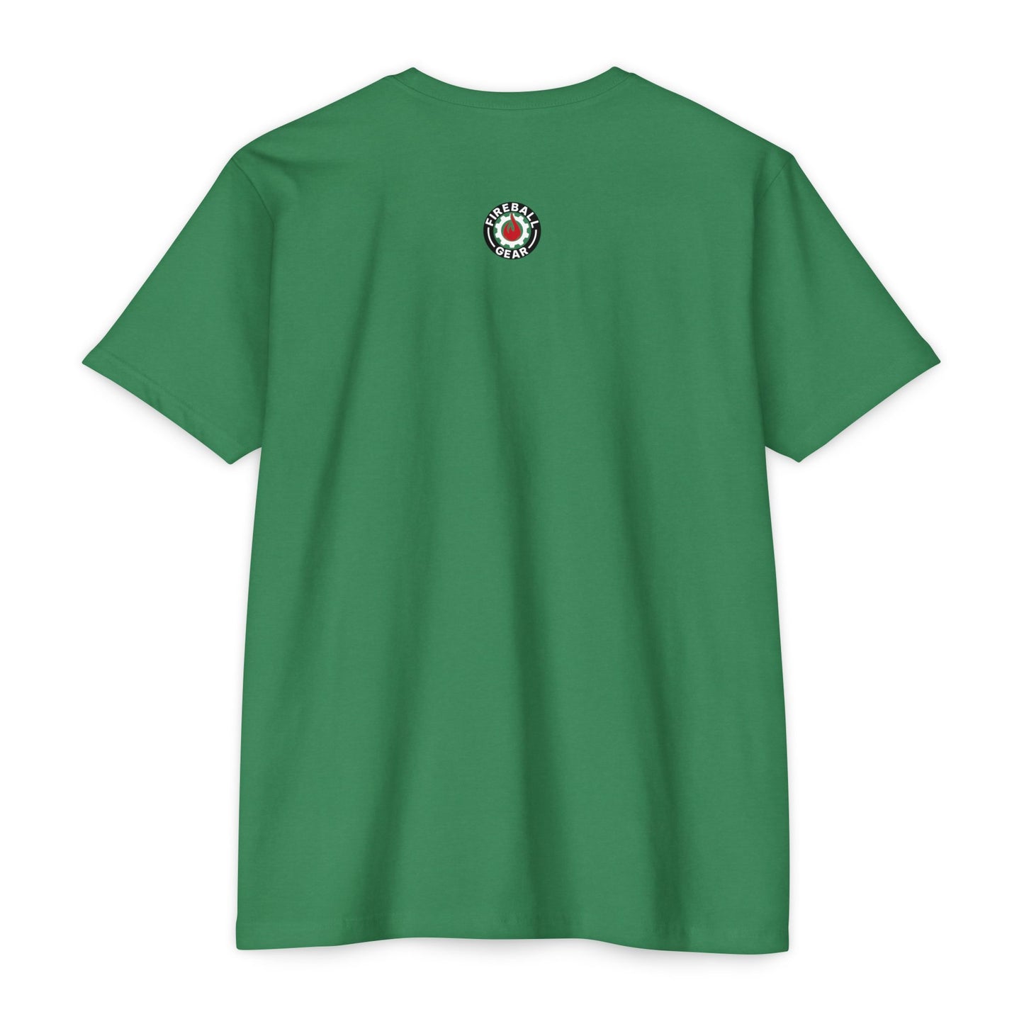 Camiseta unisex Fireball 3D - Outlined
