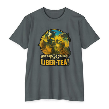 Hell Divers – Trinken Sie eine schöne große Tasse Waage-Tee! – Unisex-T-Shirt
