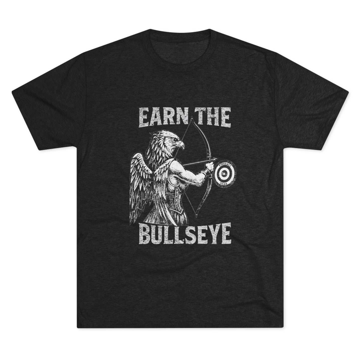 Serie Modo Bestia - Consigue el objetivo - Camiseta unisex de mezcla triple