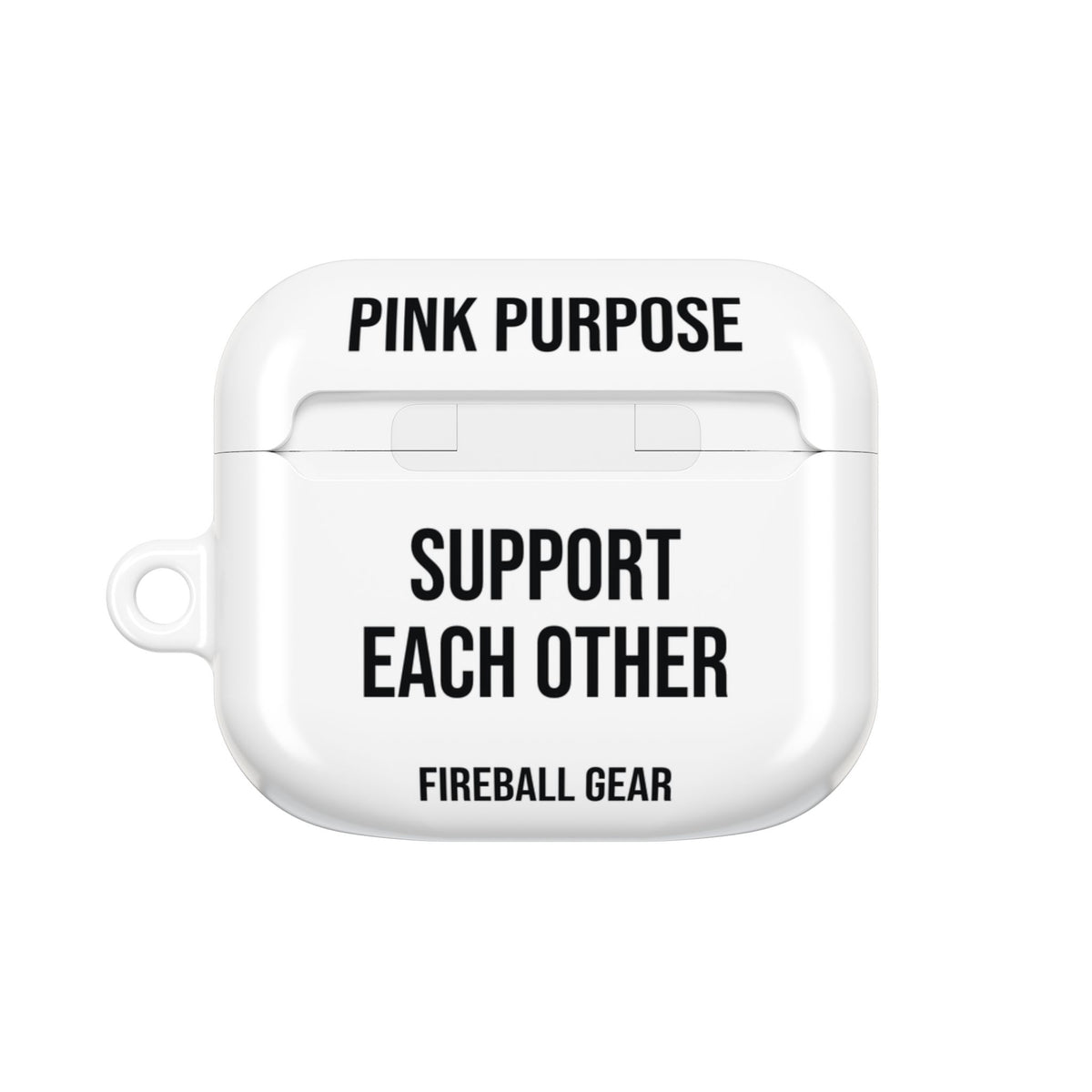 Pink Purpose - White - AirPods Case