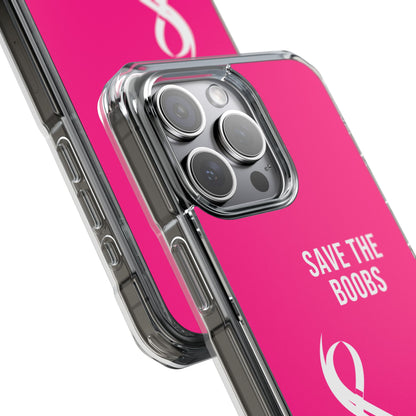Pink Purpose - Hot Pink - Magnetic Clear Impact iPhone Case