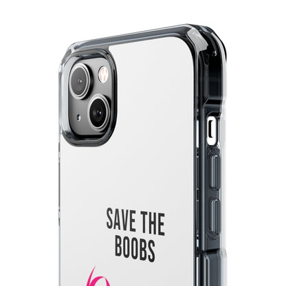 Pink Purpose - White - Magnetic Clear Impact iPhone Case