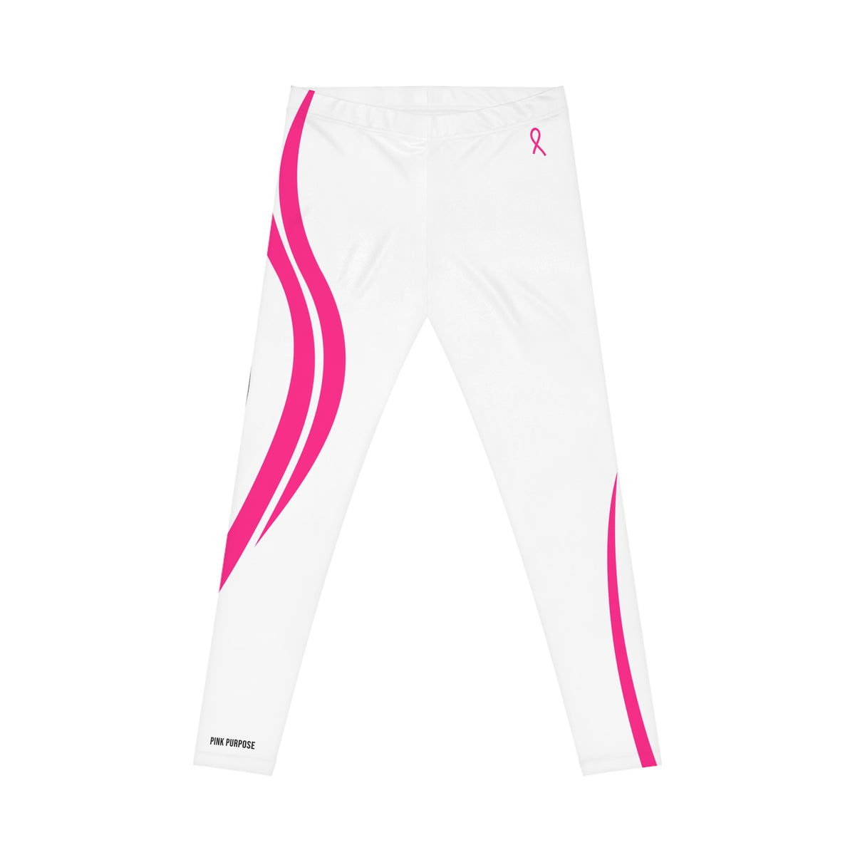Pink Purpose - White - Women's Leggings