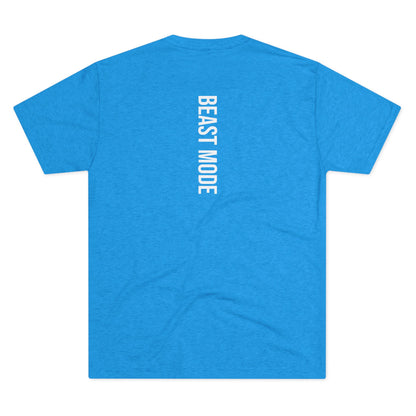 Serie Modo Bestia - Consigue el objetivo - Camiseta unisex de mezcla triple