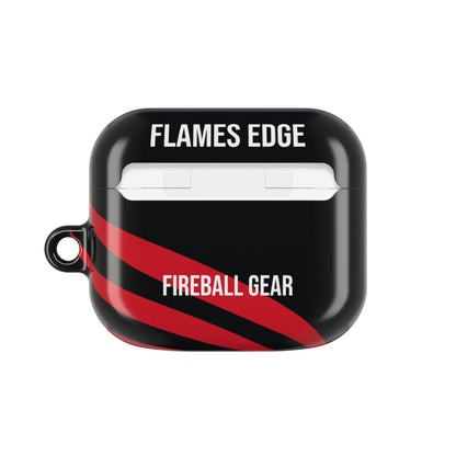 Flames Edge - Black - AirPods Case