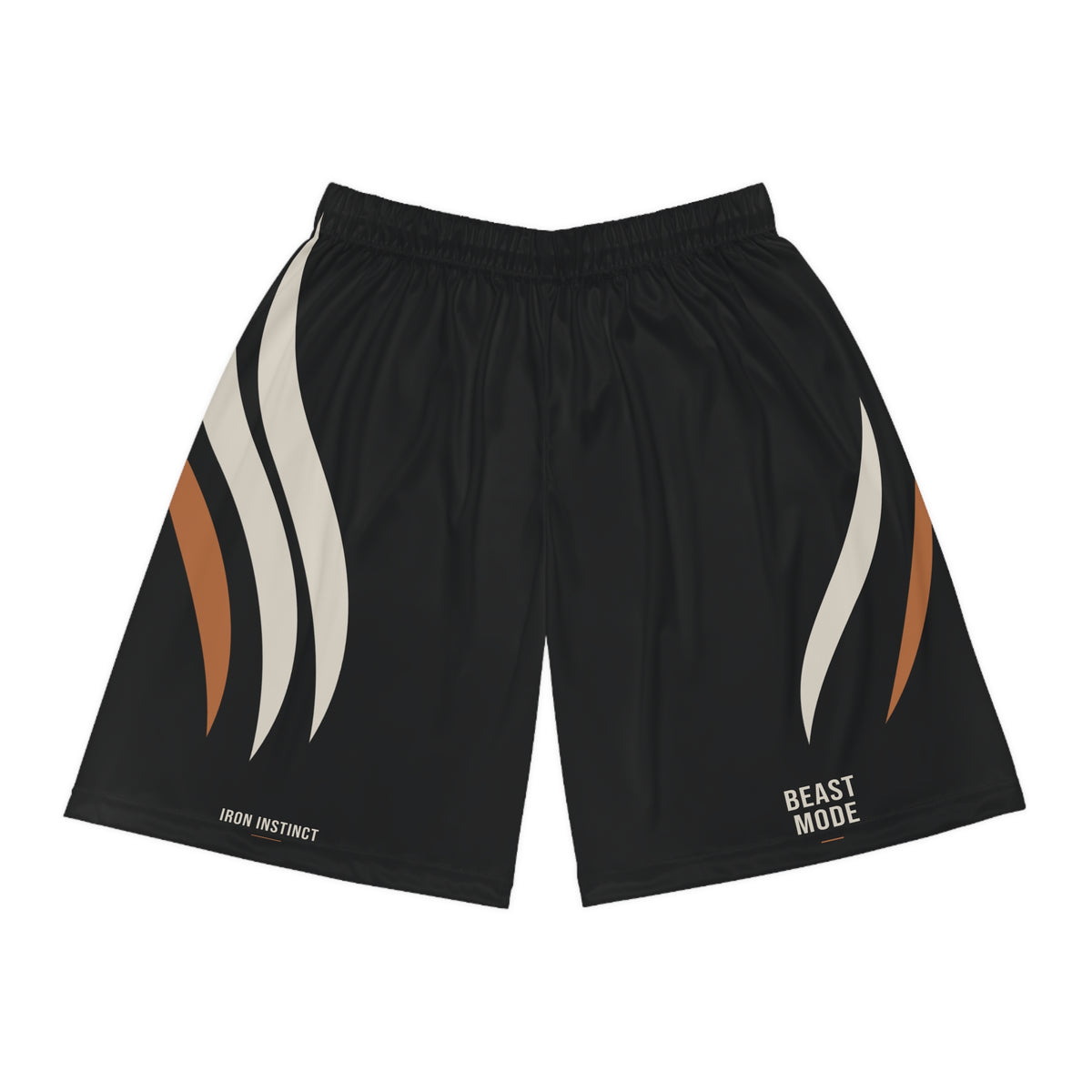 Beast Mode - Iron Instinct - Black - Men's Sports Shorts