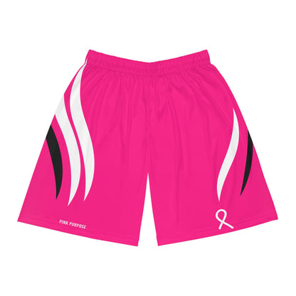 Pink Purpose - Hot Pink - Men's Sports Shorts