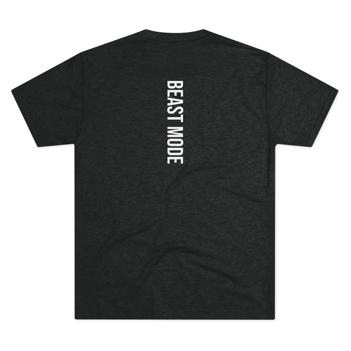 Serie Beast Mode - Entrena a toda velocidad - Camiseta unisex de mezcla triple
