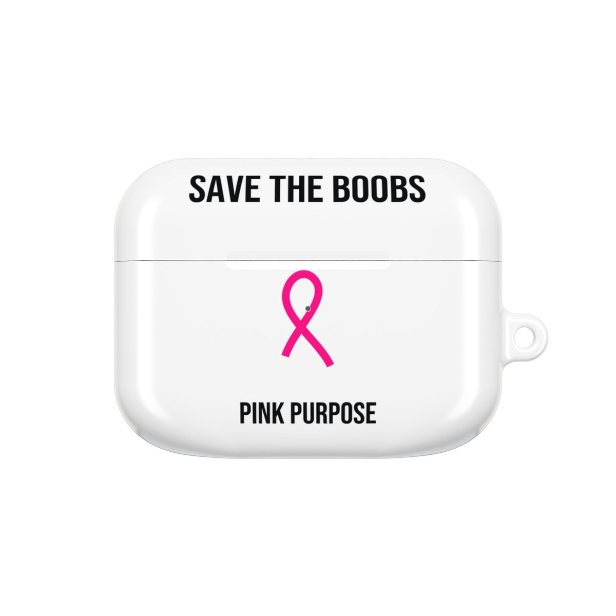 Pink Purpose - White - AirPods Case