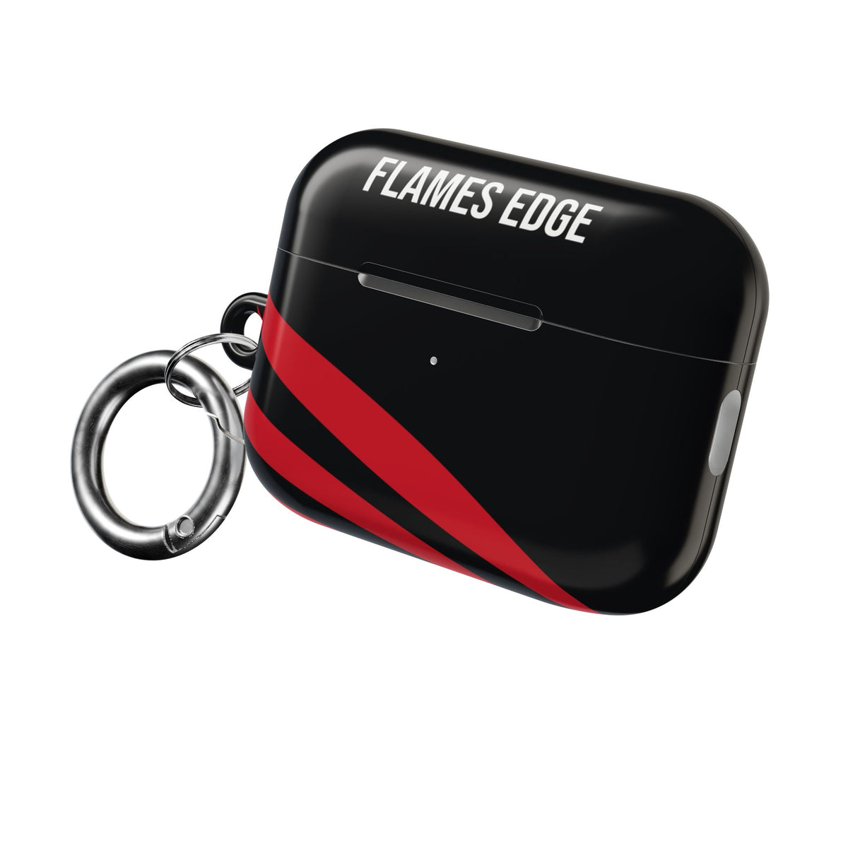 Flames Edge - Black - AirPods Case