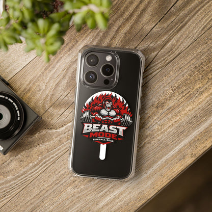 Beast Mode Gorilla - Magnetic Clear Impact iPhone Cases