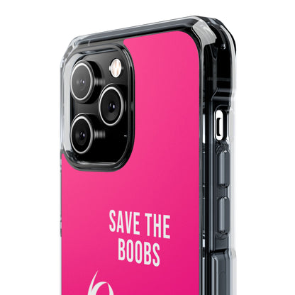 Pink Purpose - Hot Pink - Magnetic Clear Impact iPhone Case