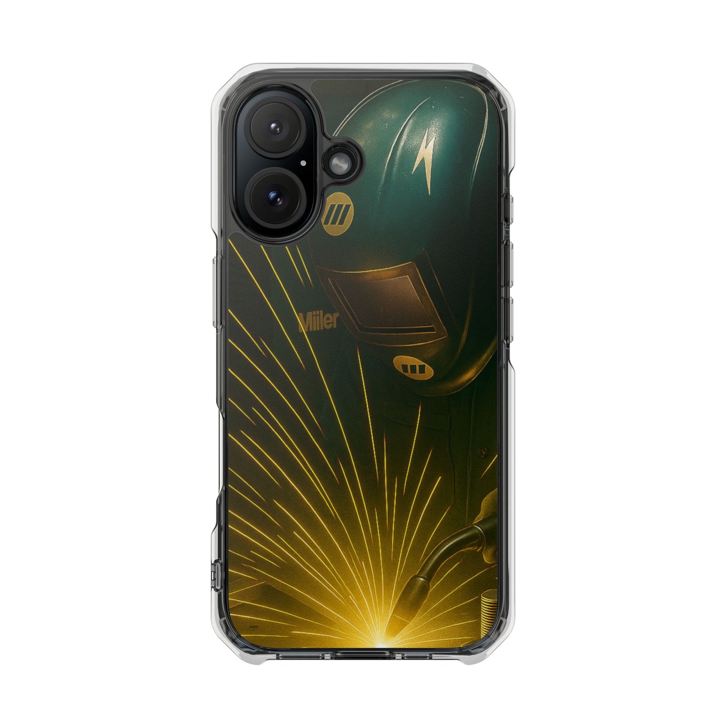 Miller Welder – Magnetische, transparente iPhone-Hüllen
