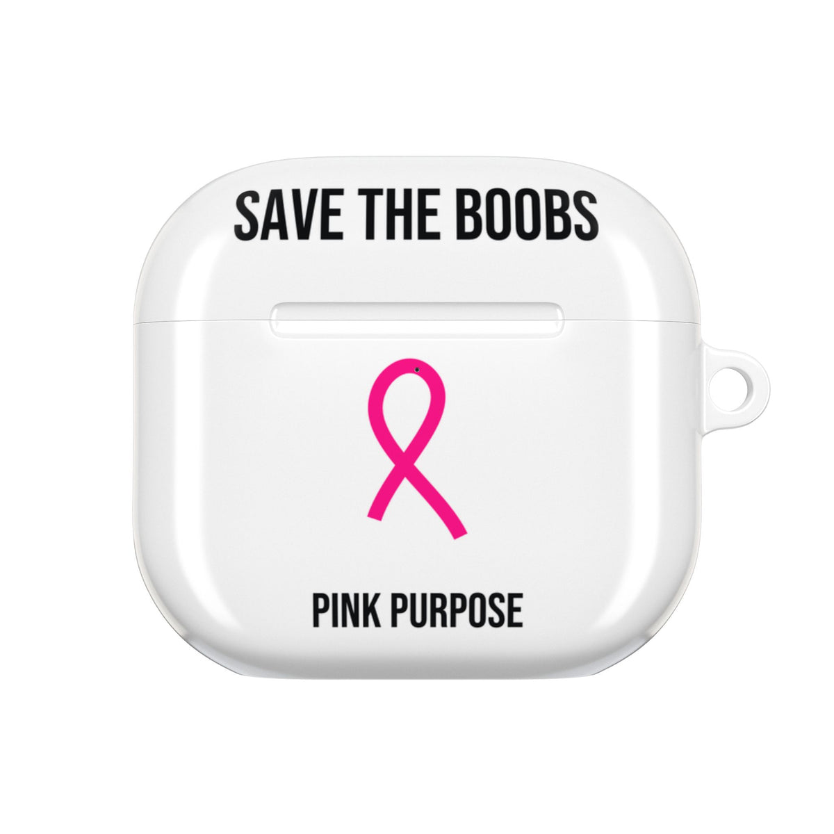 Pink Purpose - White - AirPods Case