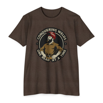 Schweißnähte erobern, eine Perle nach der anderen - Unisex T-Shirt