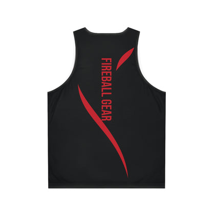 Flames Edge - Black - Unisex Tank Top