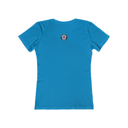 Fireball 3D Logo - Frauen Slim Fit T-Shirt