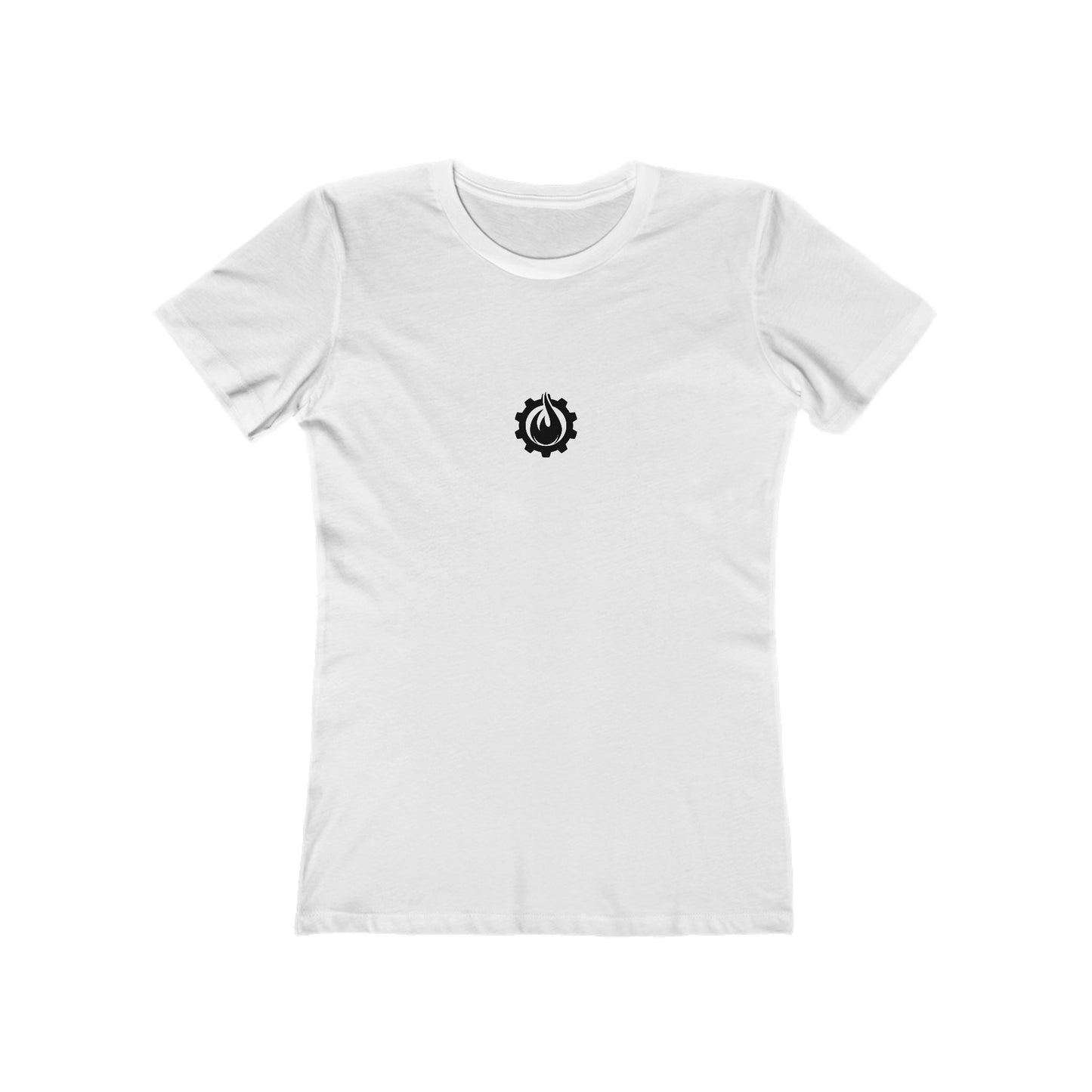 Fireball Gear - Flame &amp; Gear - Schwarz - Damen Slim Fit T-Shirt