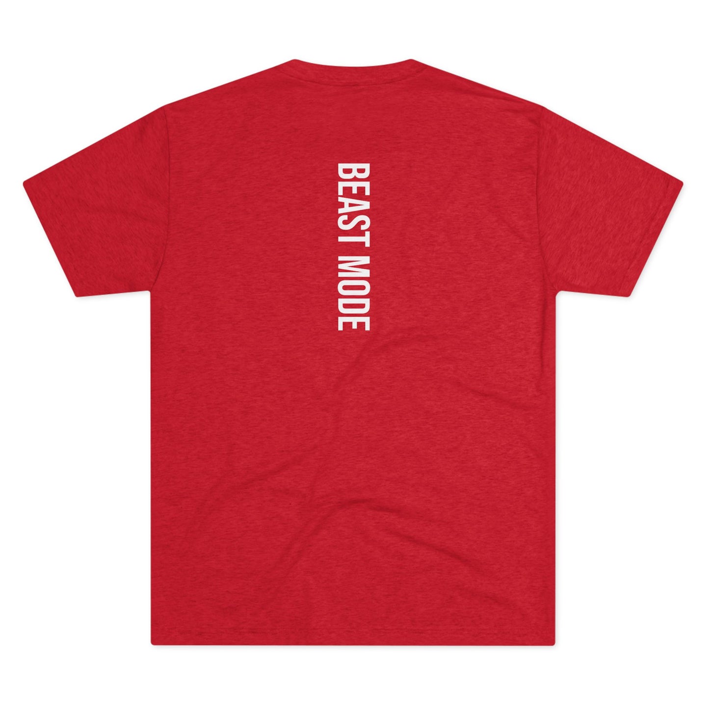 Serie Modo Bestia - Consigue el objetivo - Camiseta unisex de mezcla triple
