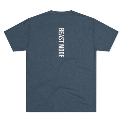Serie Modo Bestia - Consigue el objetivo - Camiseta unisex de mezcla triple