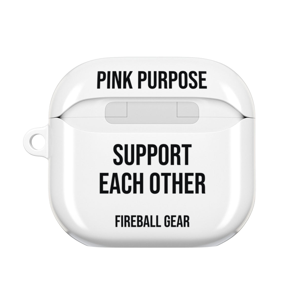 Pink Purpose - White - AirPods Case