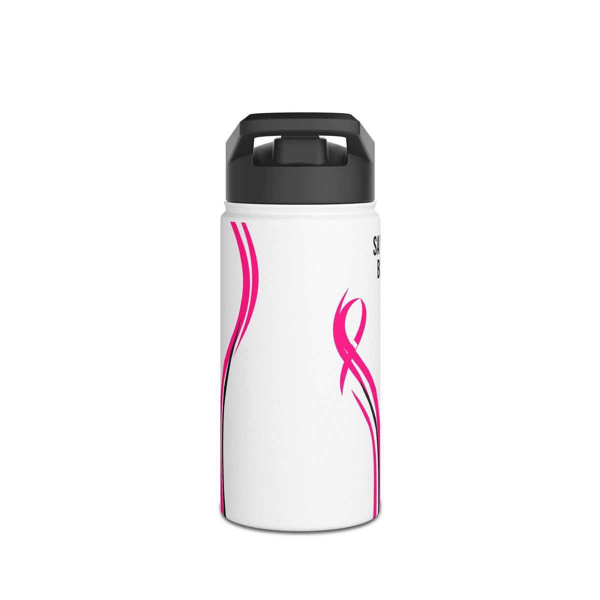 Pink Purpose - White - Stainless Steel Water Bottle