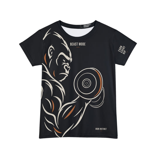 Beast Mode - Iron Instinct - Black - Women's T-Shirt
