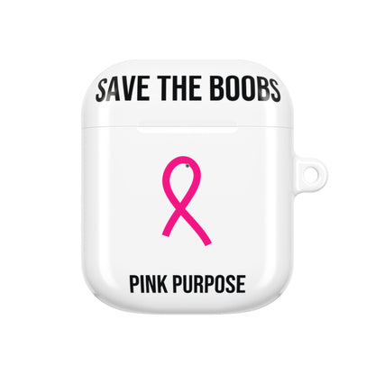 Pink Purpose - White - AirPods Case