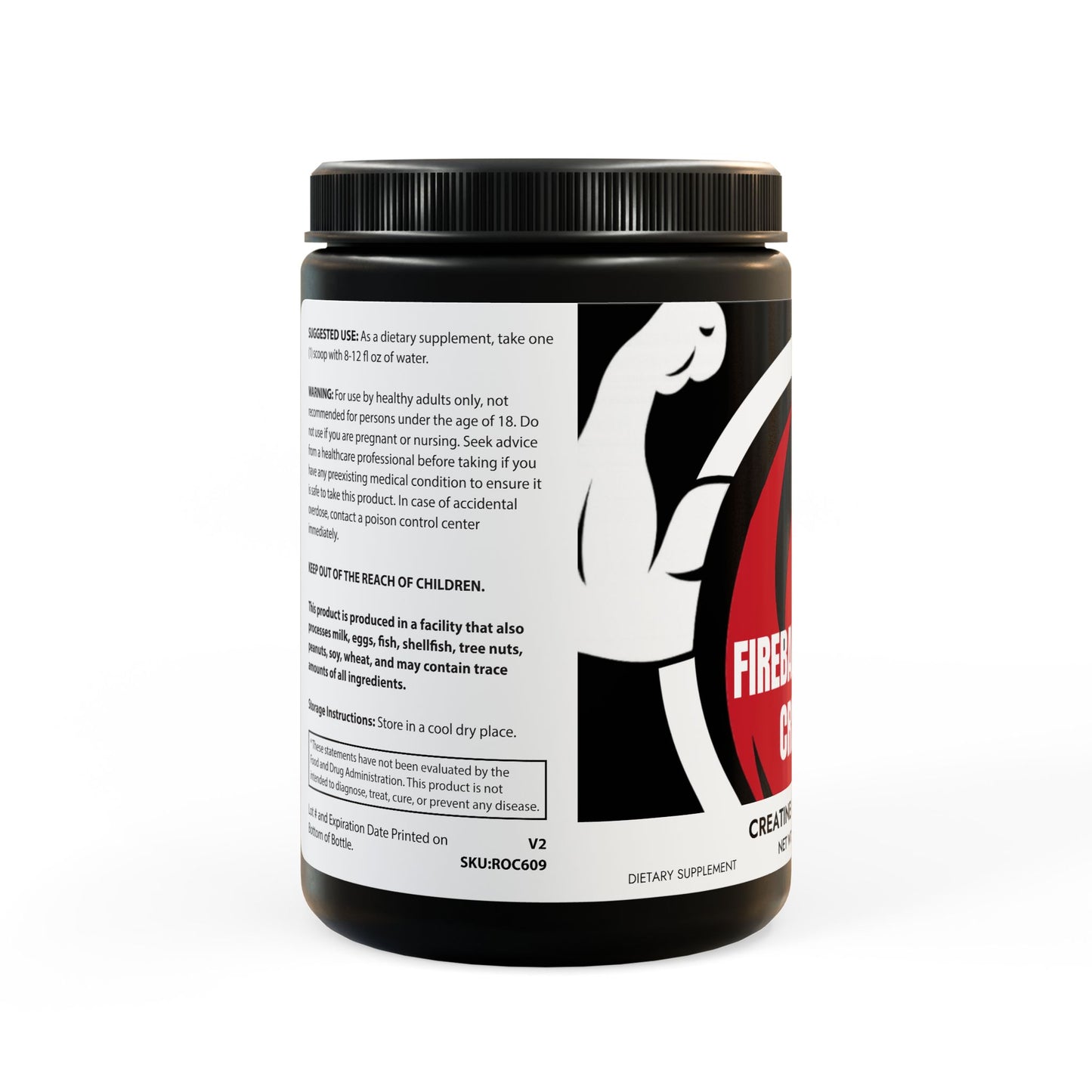 Creatine Monohydrate Supplement (300g, 10.58oz)