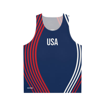 250 Strong - Navy - Unisex Tank Top